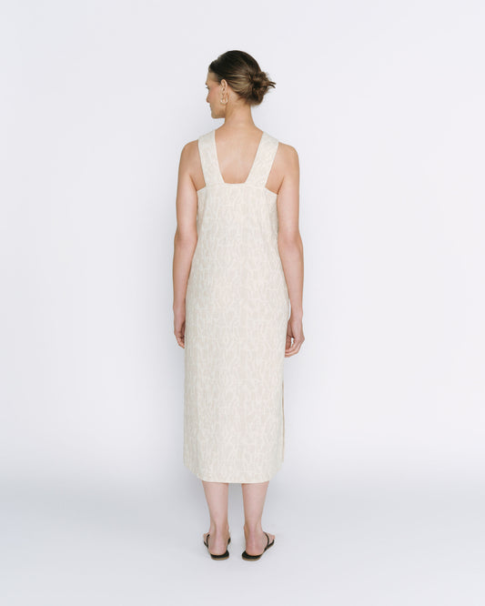 MARISA Halter Dress - Oat