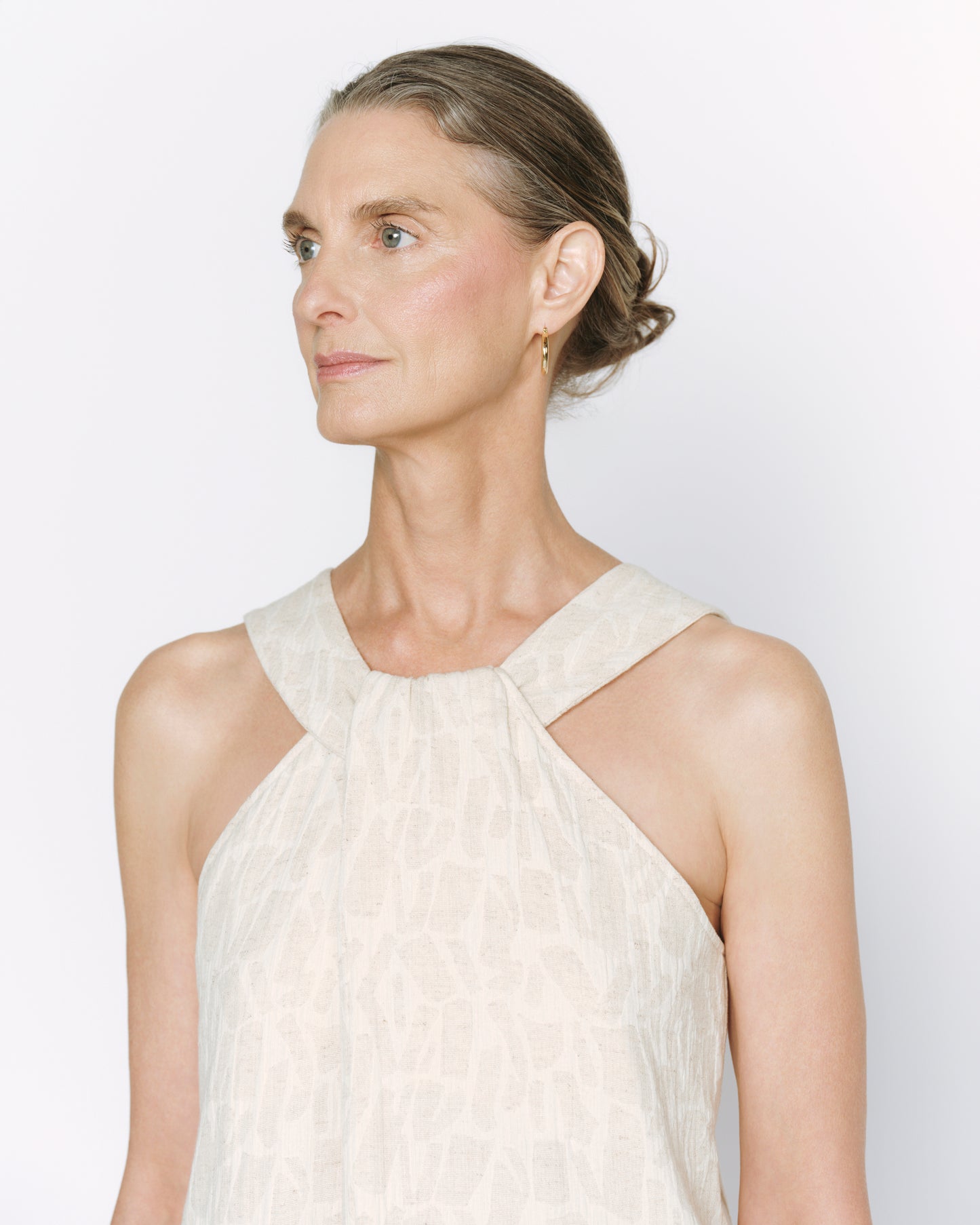 MARISA Halter Dress - Oat